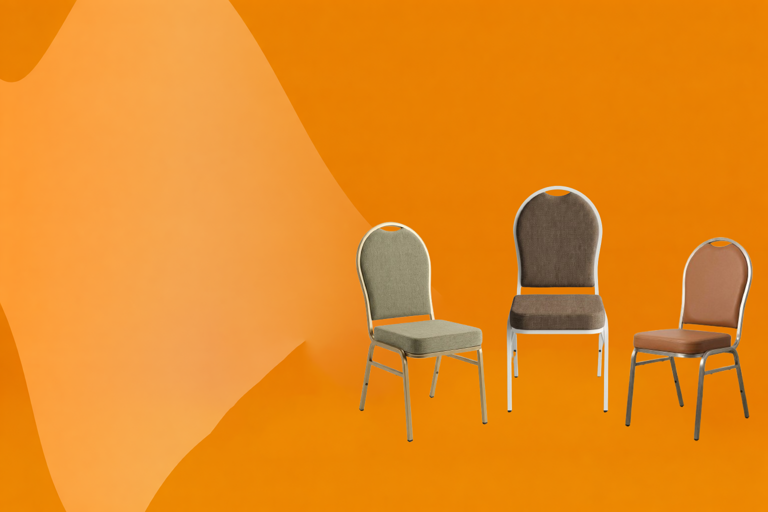 Banquet chairs manufactured by Sri Kumaran Groups